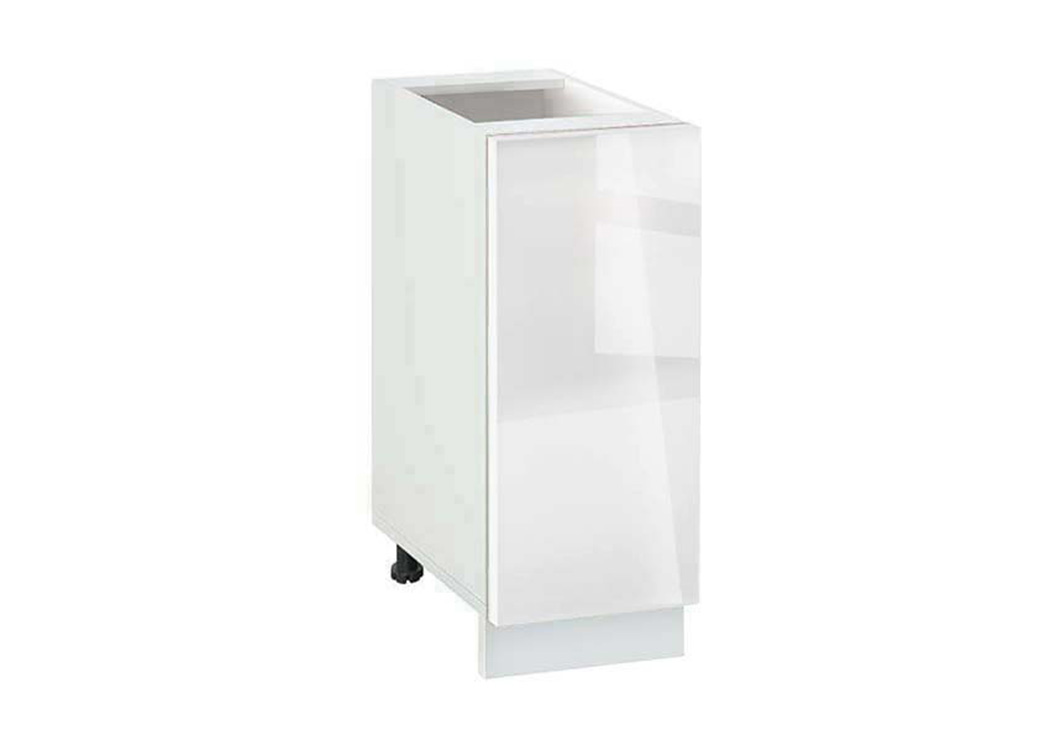 Ντουλάπι Κουζίνας επιδαπέδιο 30εκ., Νο 301 Alba Gloss, κωδ.1219922669 , 30/58/82, Genomax